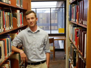 Photo of Michael Fleury '18, secondary education and English literature double major