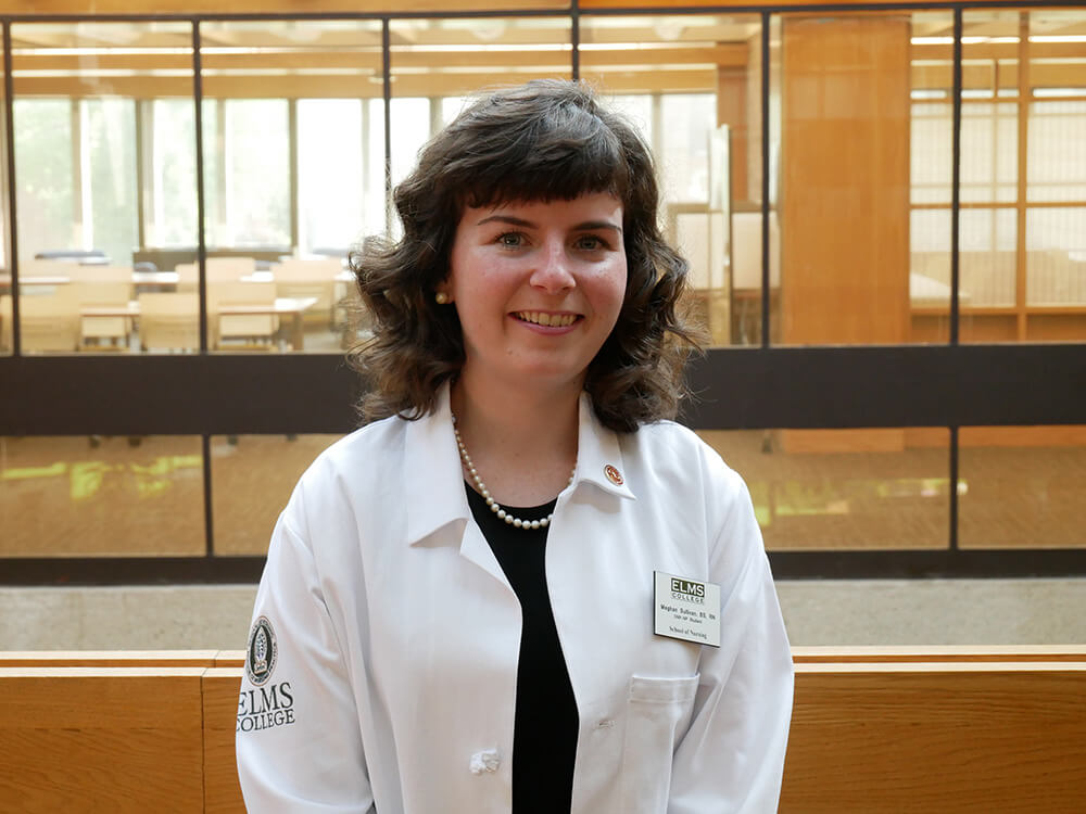Photo of Meghan Sullivan, a student in the family nurse practitioner track of the doctor of nursing practice program