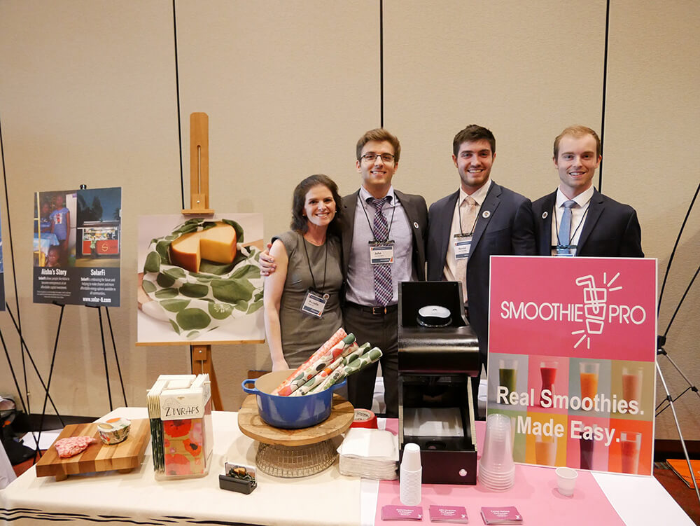 Photo of CEL startups Z Wraps and Smoothie Pro; Center for Entrepreneurial Leadership