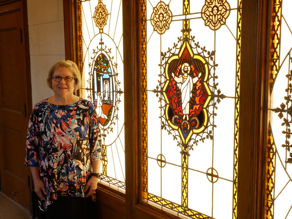 Photo of Peggy Constant, a student in the Master of Arts in Applied Theology program