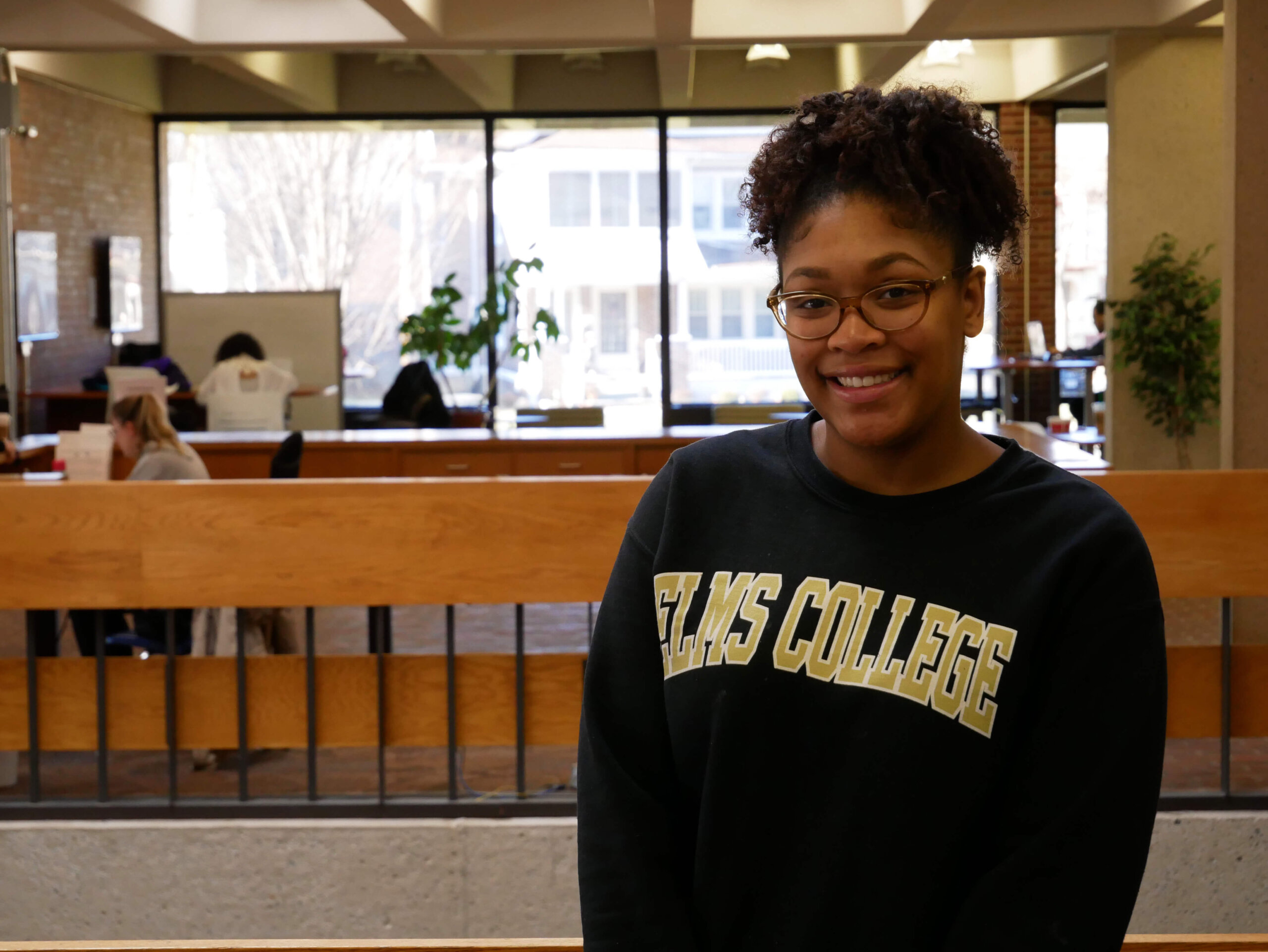 Photo of social work major Dionna Lockett '19