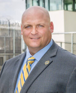 Photo of Sheriff Nicholas Cocchi, a graduate of the MBA in management program at Elms (class of 2013)