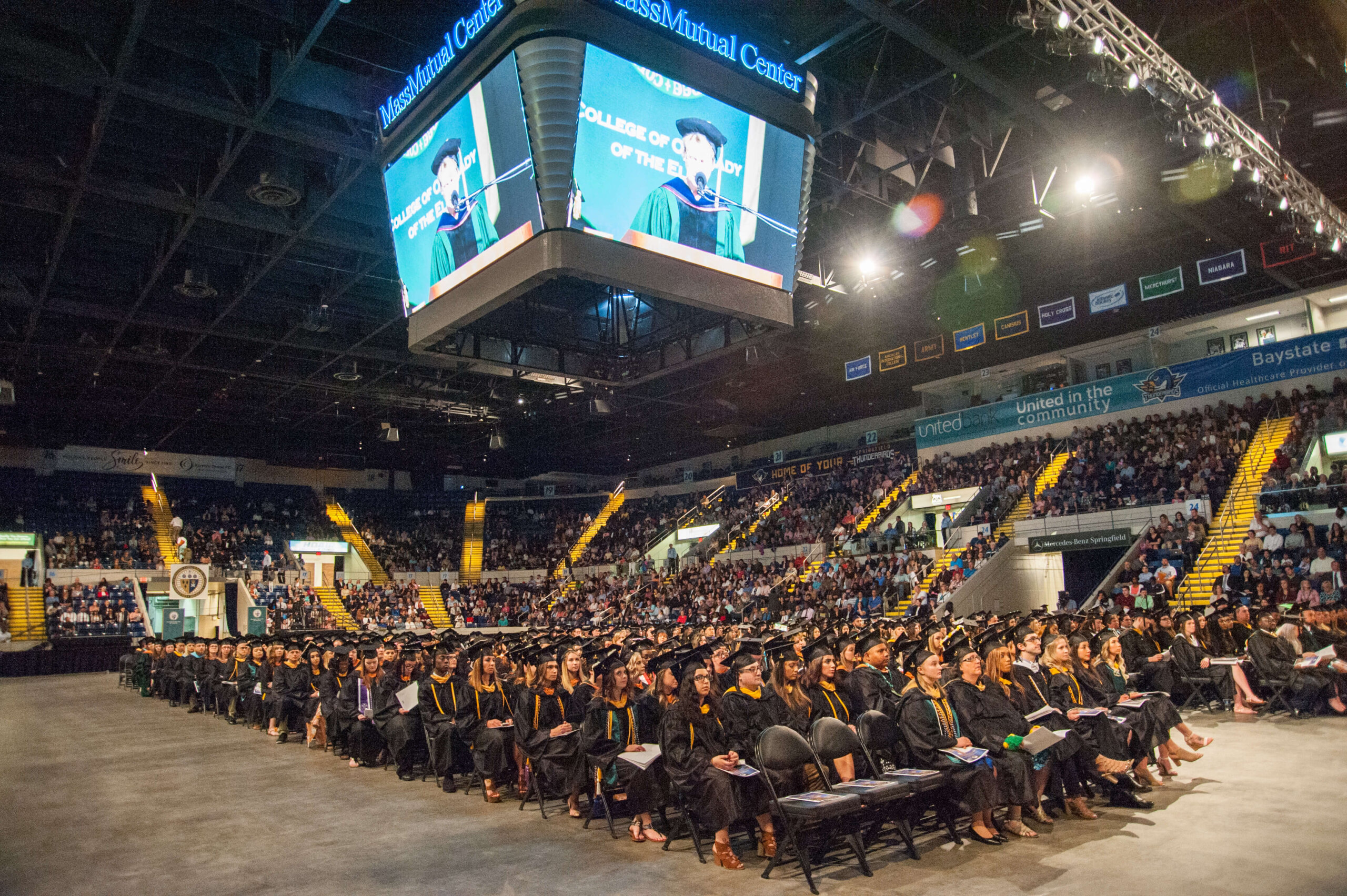 Image from the 2018 Commencement ceremony