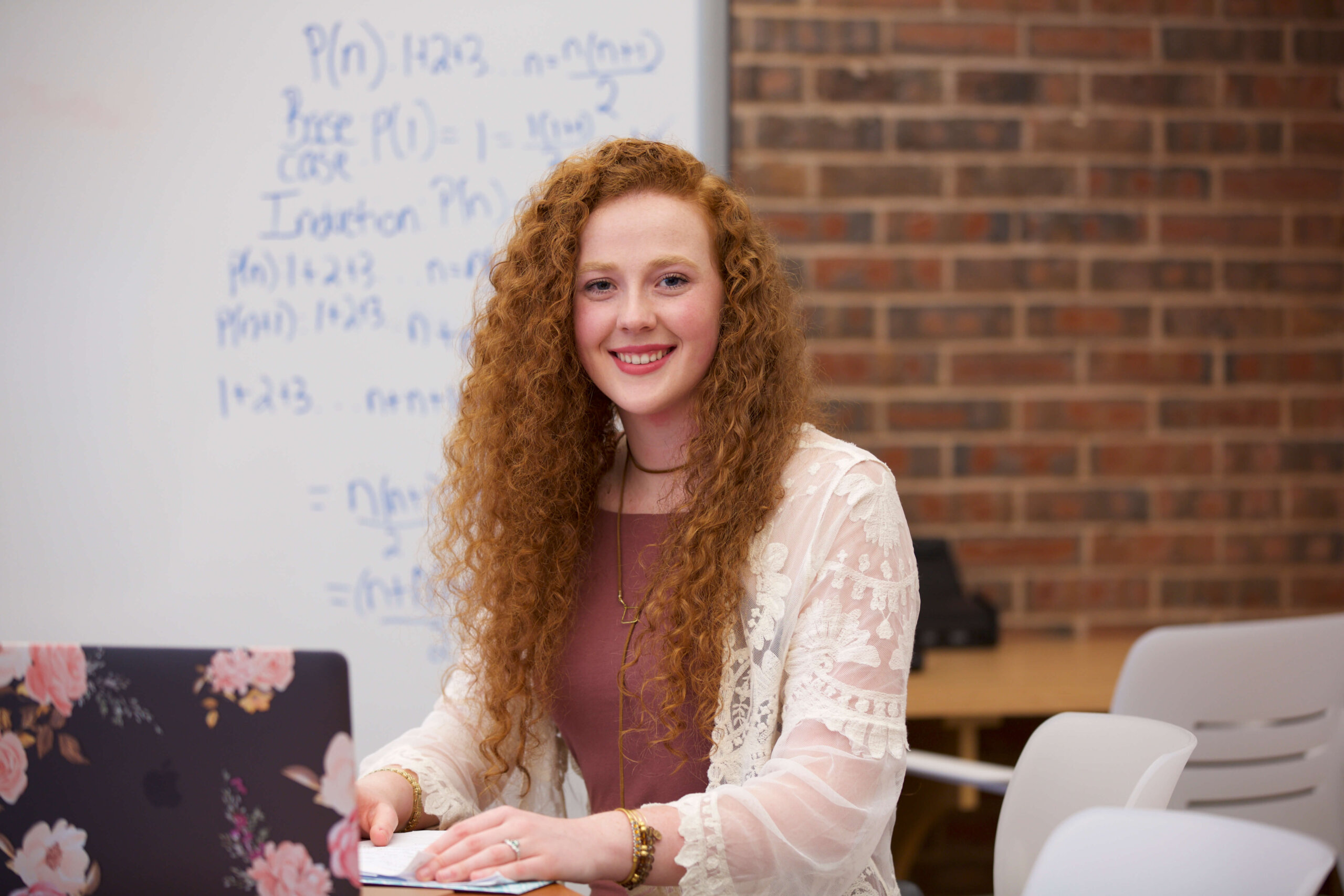 Photo of Brittany North '21, a secondary education and mathematics double major