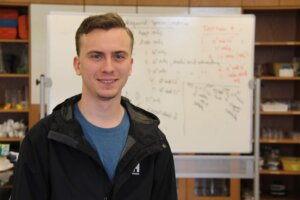 Photo of Andrew Zulch '19, a biology and chemistry double major