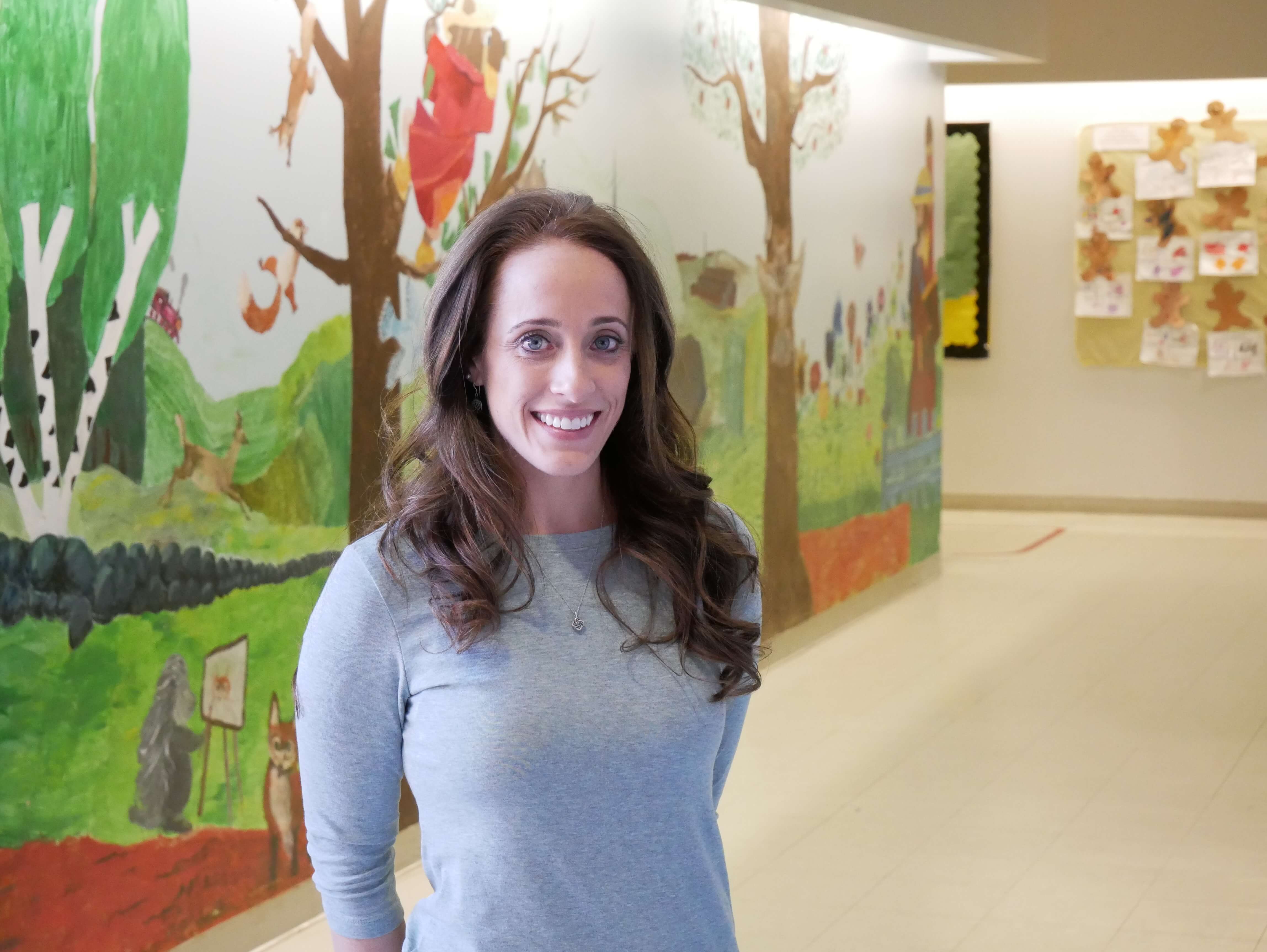 Photo of Debbie Duteua '19, a student in the MSN in School Nursing program