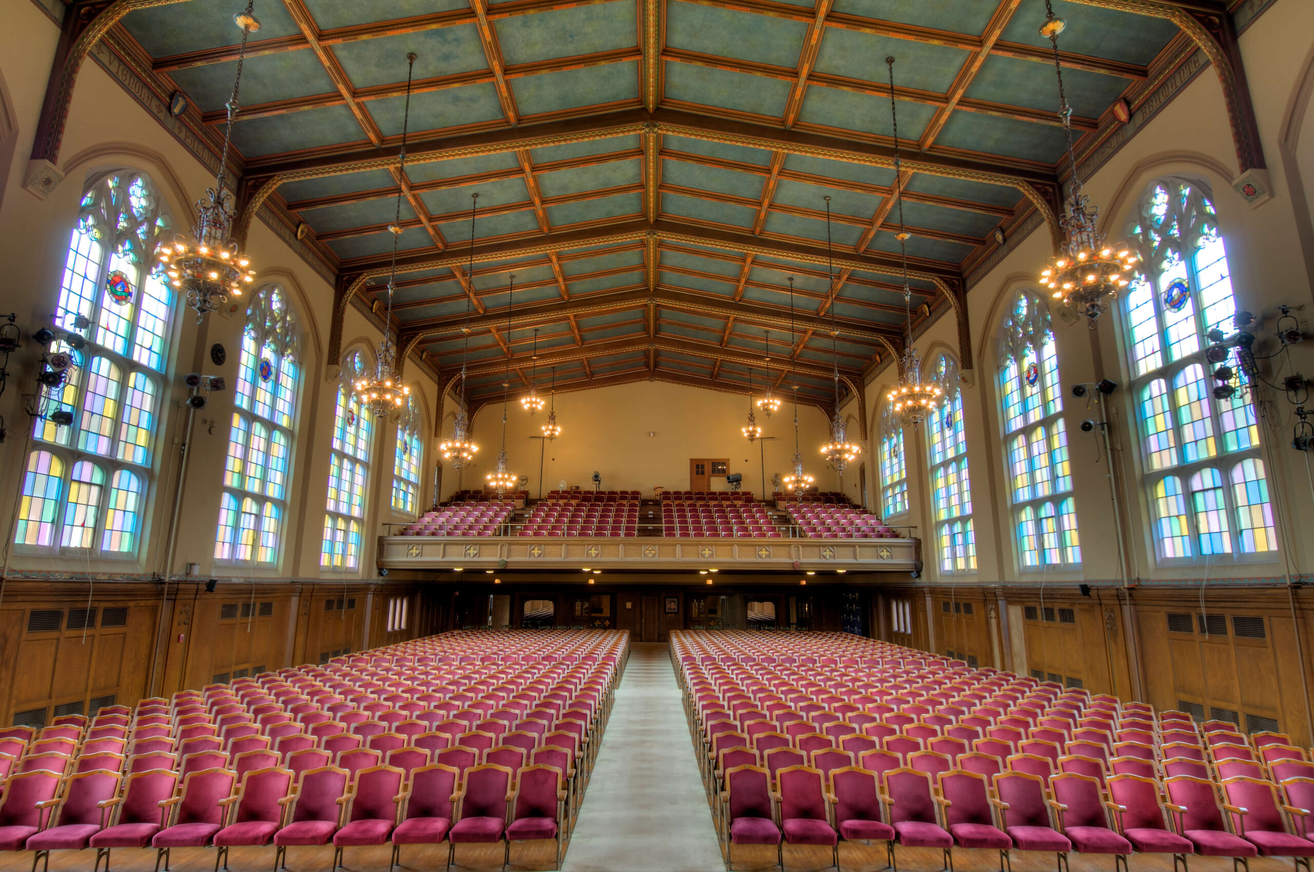 Photo of Veritas Auditorium in Berchmans Hall