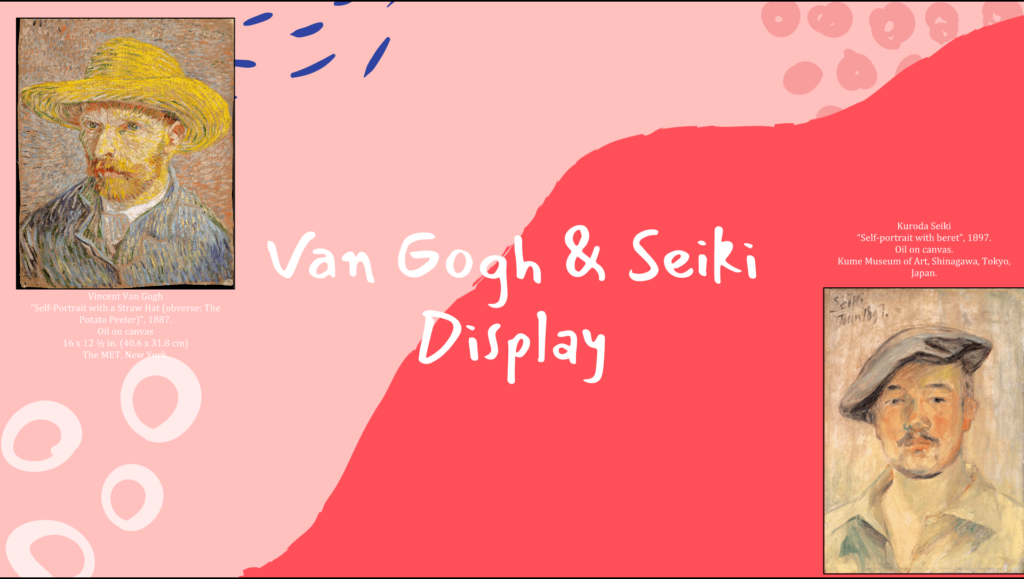 Cover photo for the Borgia Gallery's Van Gogh and Seiki student-curated exhibit.