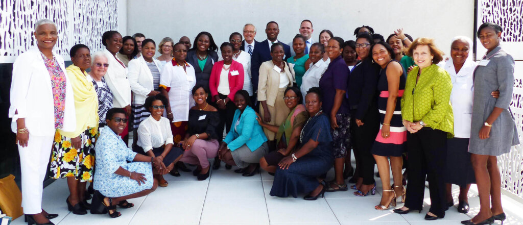 Photo of Haiti Nursing Partnership cohort