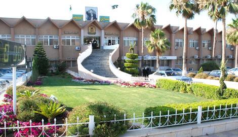 The campus of Yarmouk University in Irbid, Jordan.