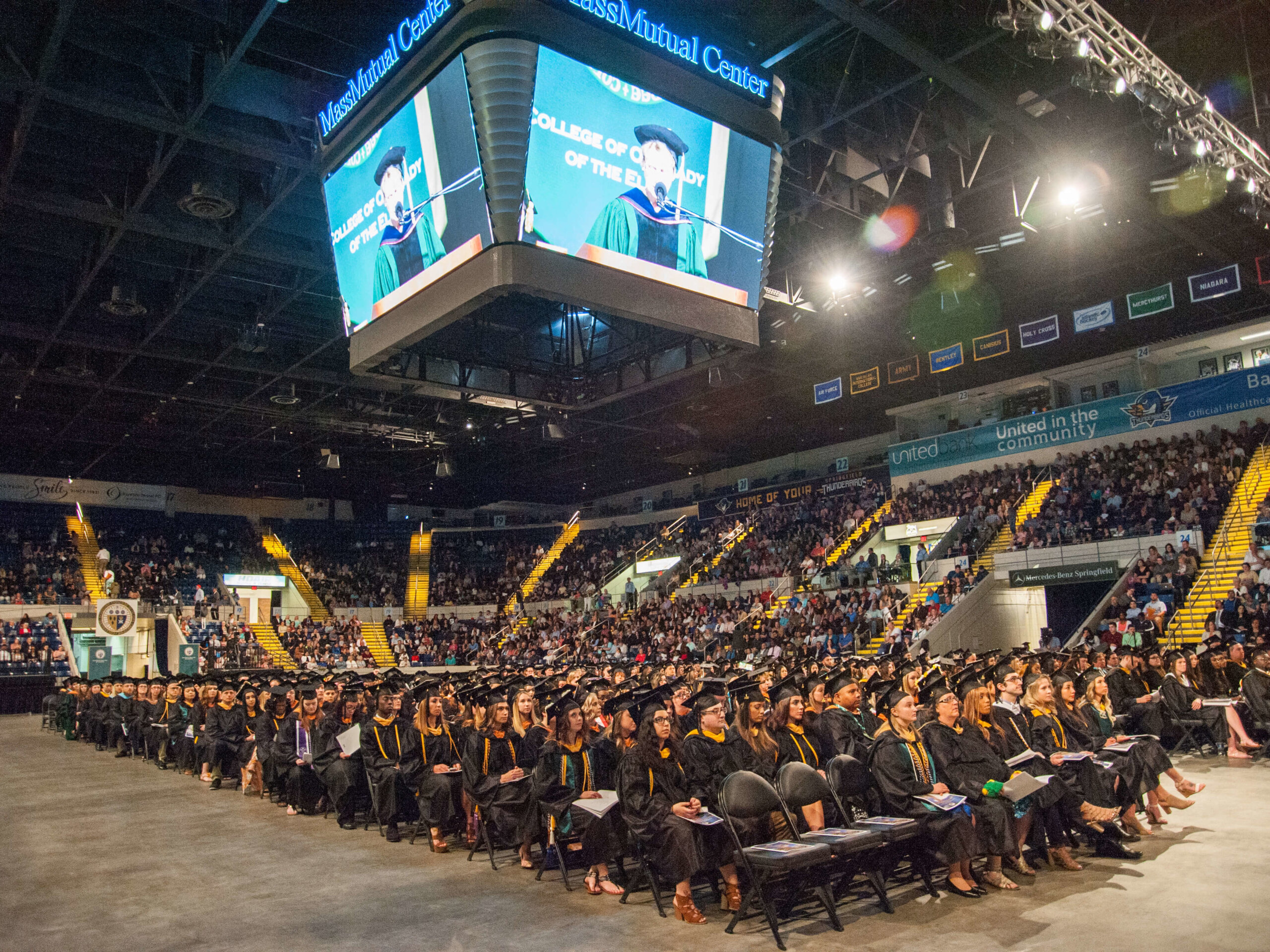 Image from the 2018 Commencement ceremony