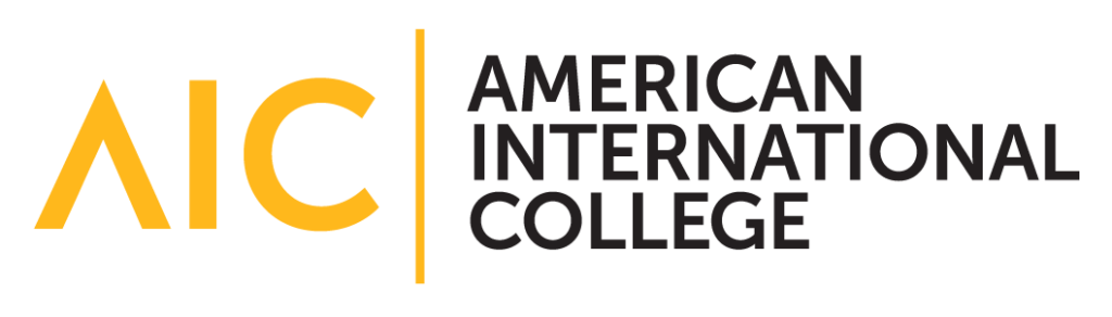 AIC, American International College, logo