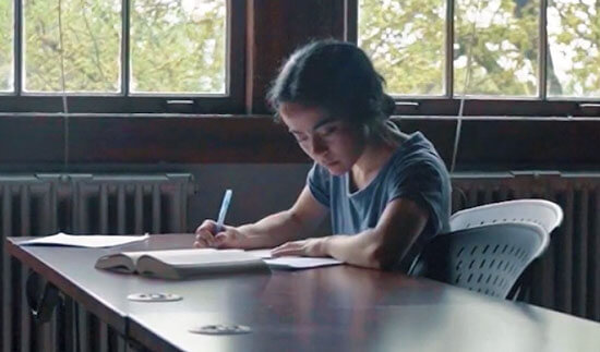 Amanda, classroom, elms college