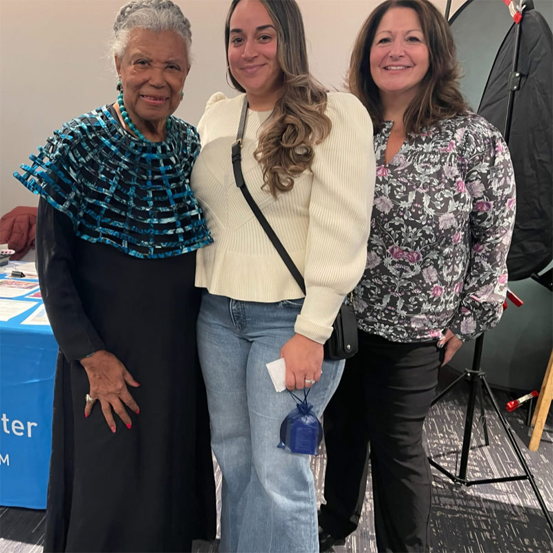 Photo of three women