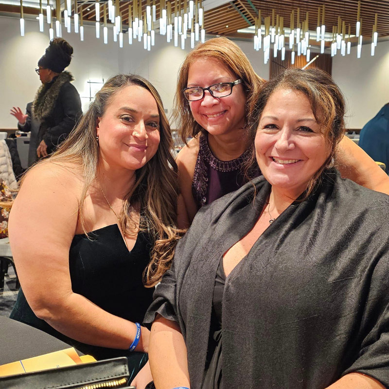 Photo of three women