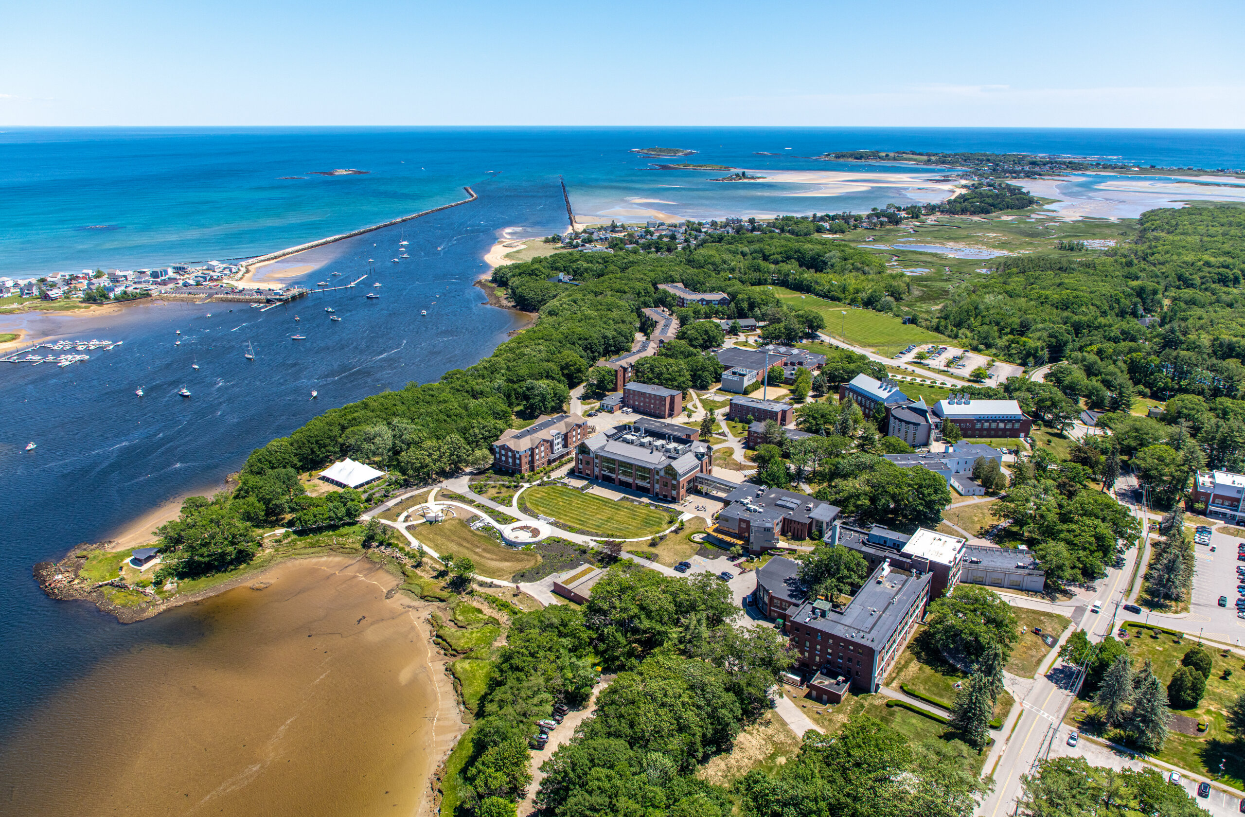 Photo of Biddeford Campus, BC, aerial