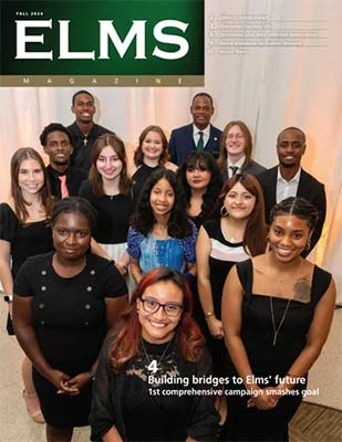 Image of Elms College magazine cover