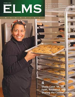 Image of Elms College magazine cover