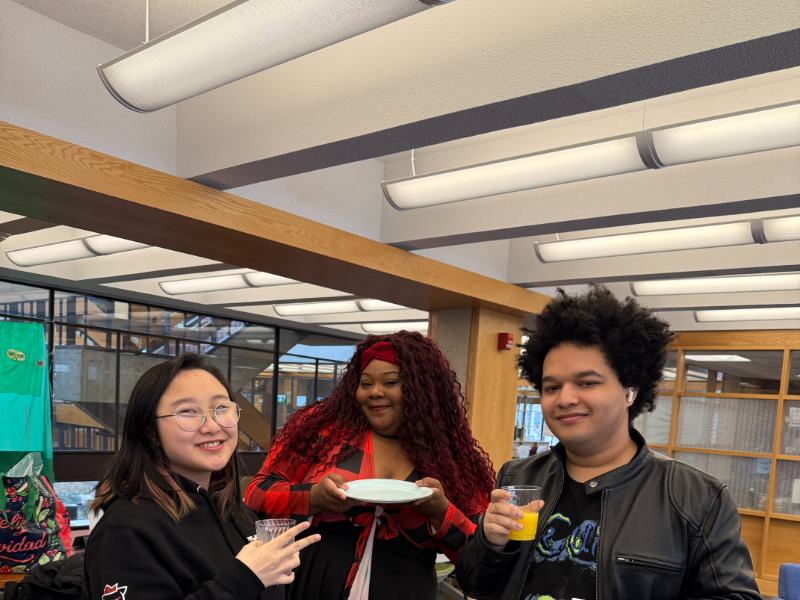 Photo of several students