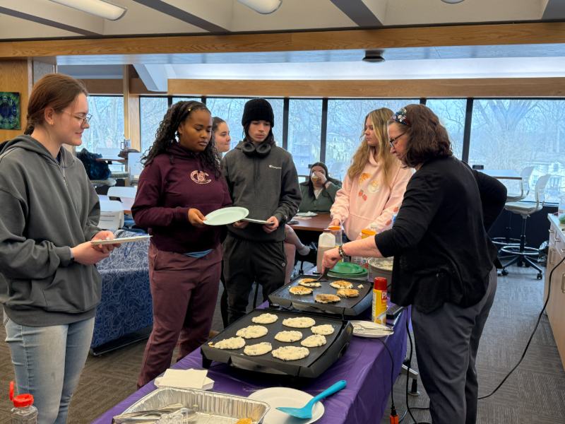 Photo of several students