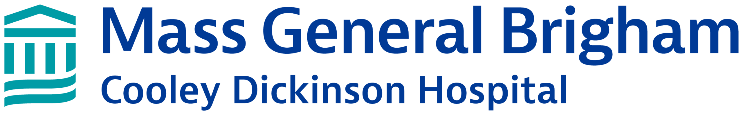 Cooley Dickinson Hospital, Mass General Brigham logo 