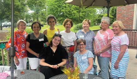 Photo of a group of 9 people