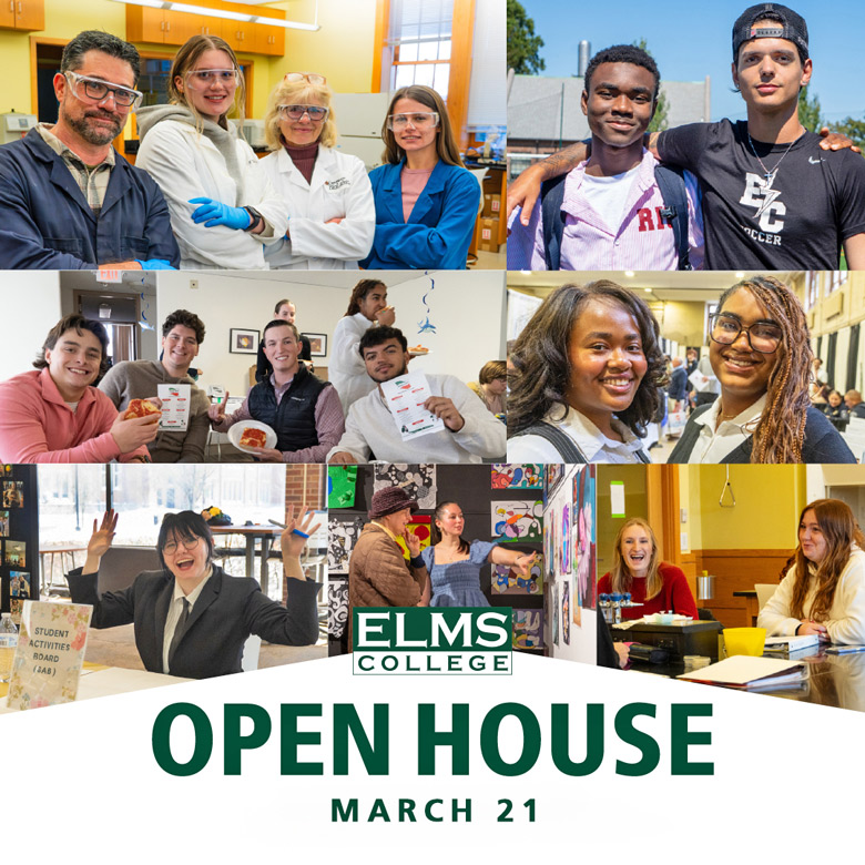 graphic of spring open house