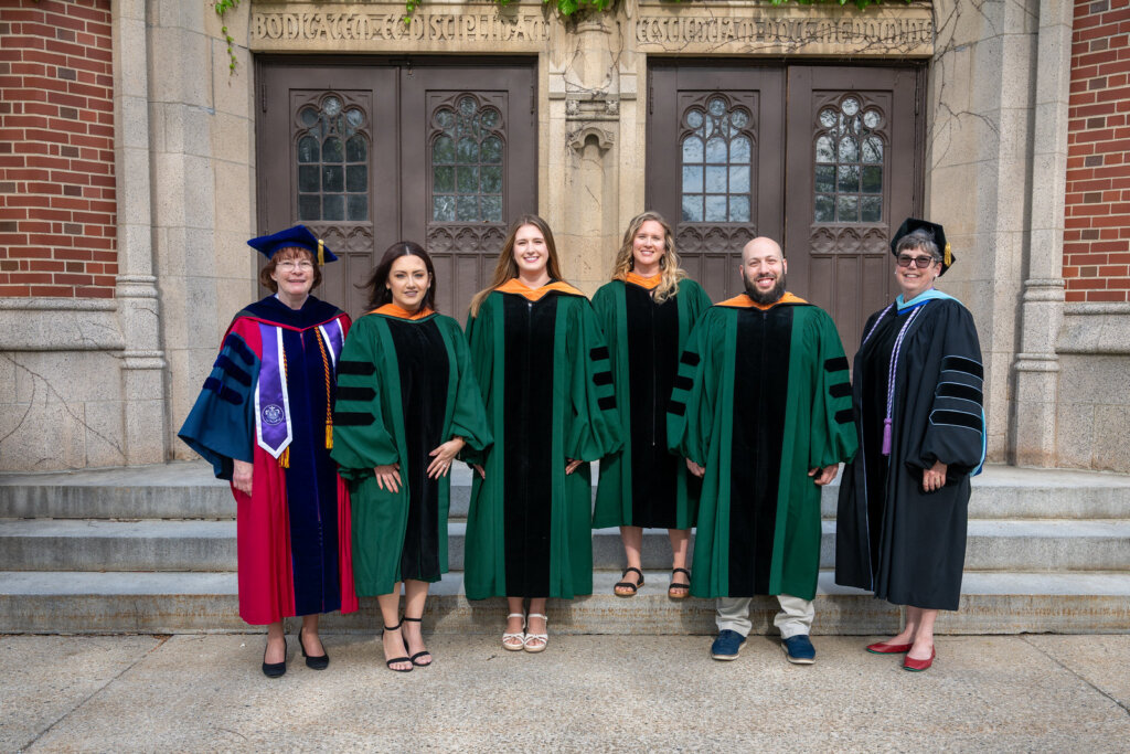 Photo of Elms Graduate 2025 Hooding Ceremony