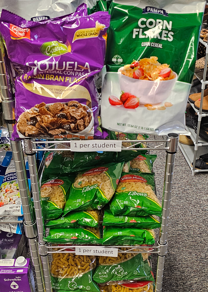 photo of free food items